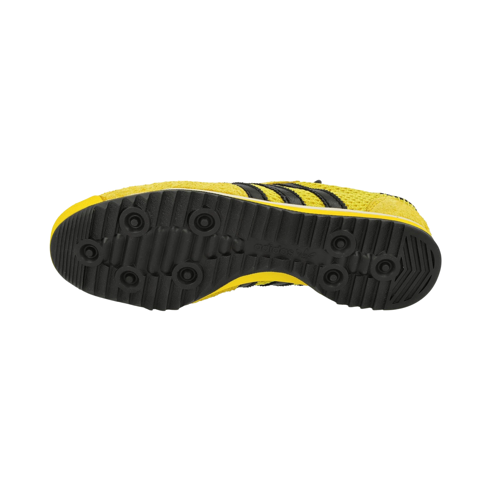 Adidas SL76 Wales Boner Sneakers - Yellow & Black Retro Running Shoes for Men | Vintage Style Casual Wear & Street Fashion
