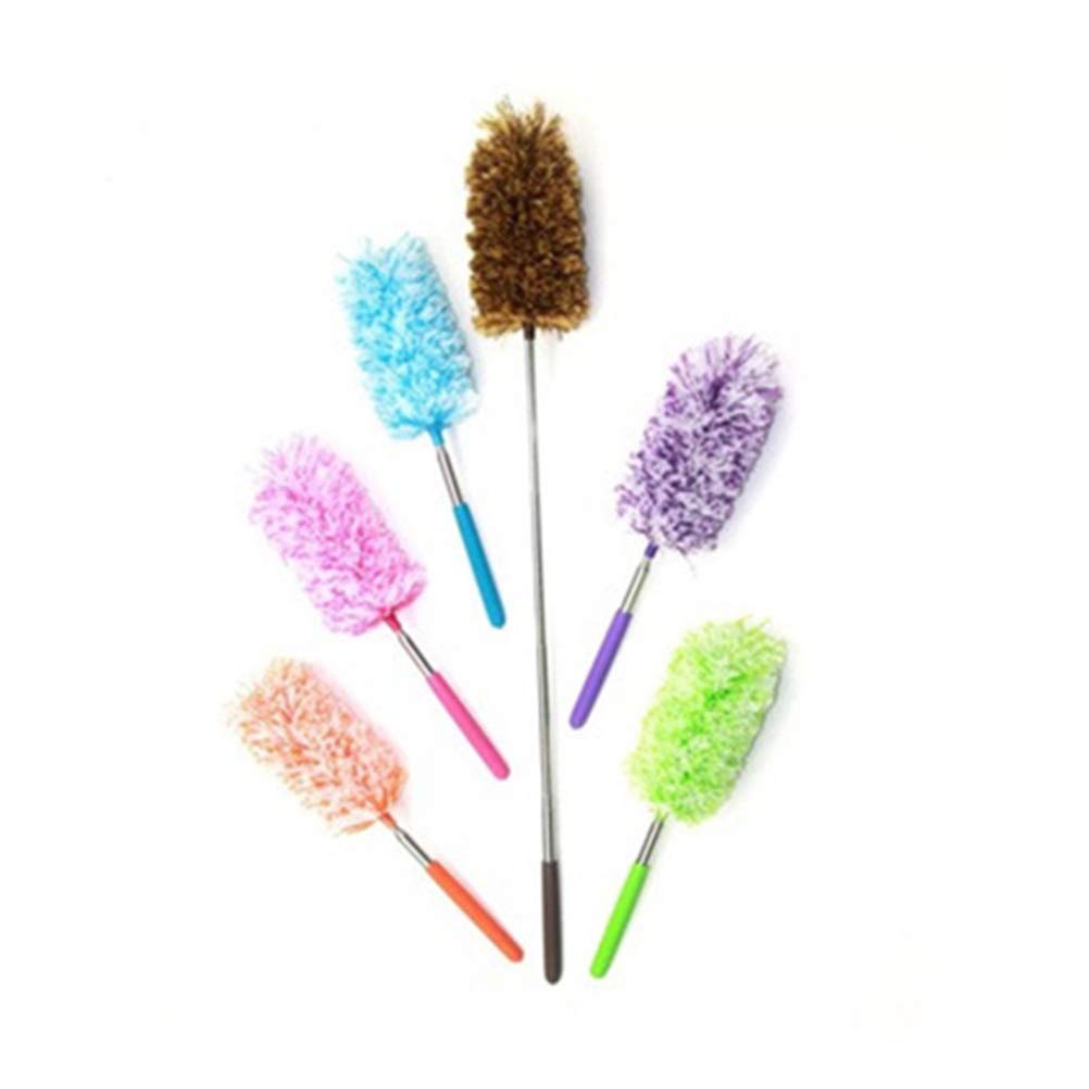 3-Pack Long Handle Duster Cleaning Tools - Extendable Feather Duster for Home, Kitchen, and Hard-to-Reach Areas - Perfect for Dusting Ceilings, Fans, and High Shelves