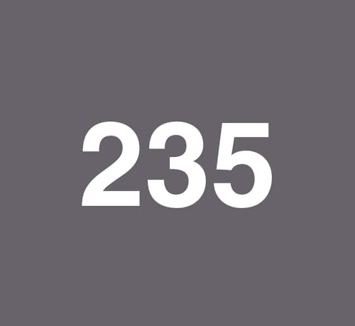 235 Midweight Charcoal Gray