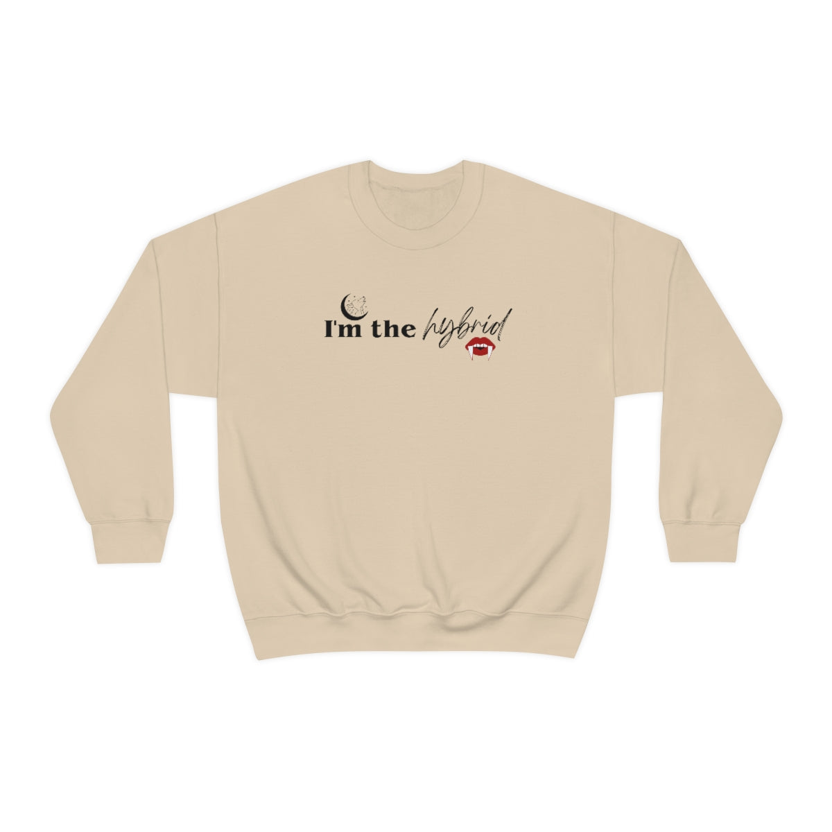 Klaus Mikaelson Hybrid Sweatshirt - The Originals & Vampire Diaries TV Show Merch - Perfect Vampire Fan Gift for Cosplay, Halloween & TVD Lovers
