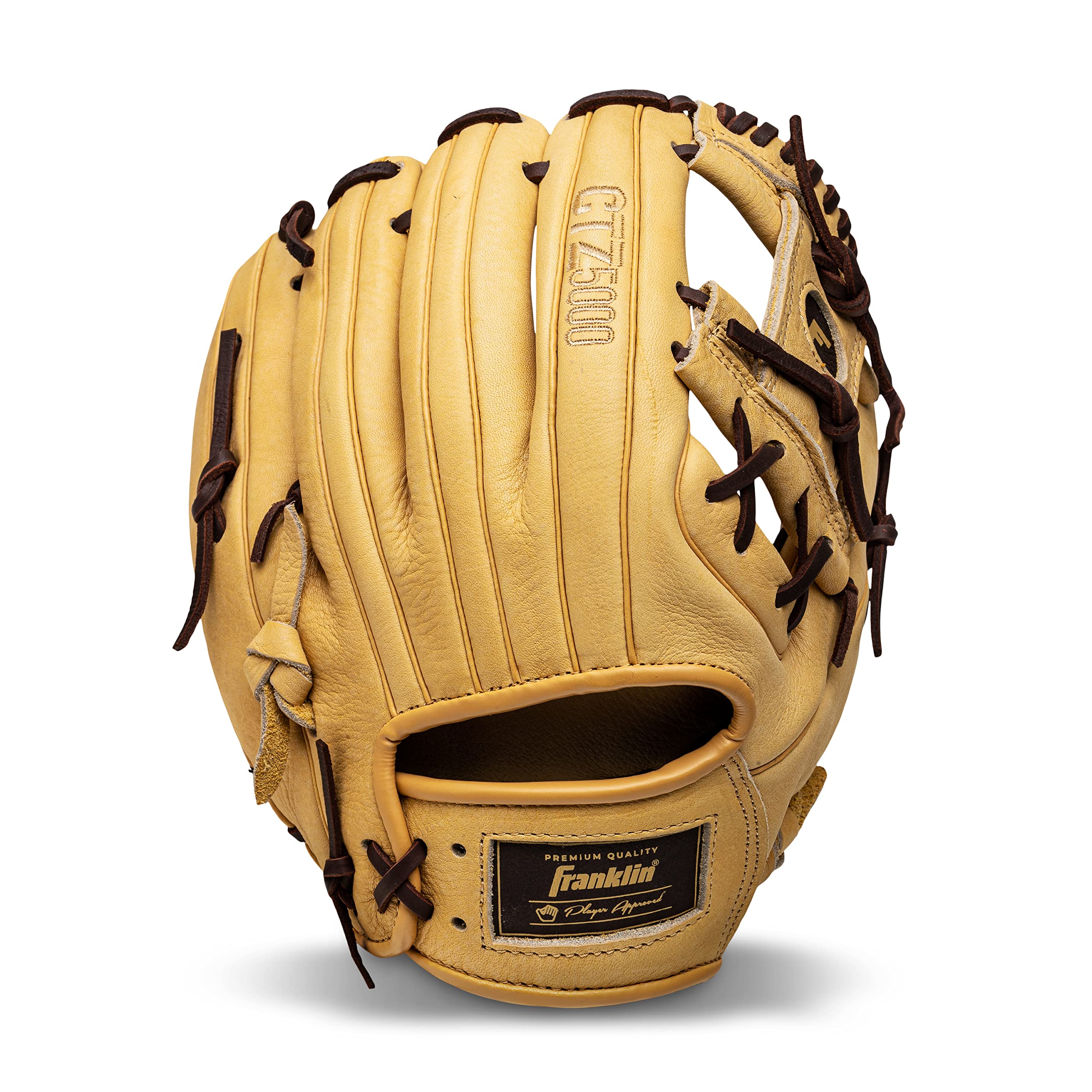 Franklin Sports CTZ5000 Cowhide Baseball Glove for Men, Youth - Infield & Outfield Fielding Mitt - Durable Leather for Training & Games | Perfect for Practice, Games, and Casual Play