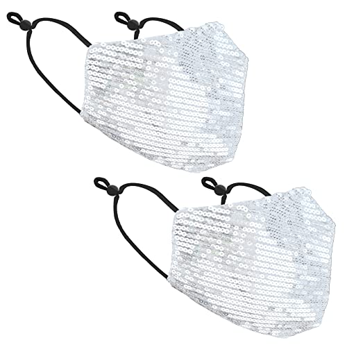 2 Mask Set Silver/Silver
