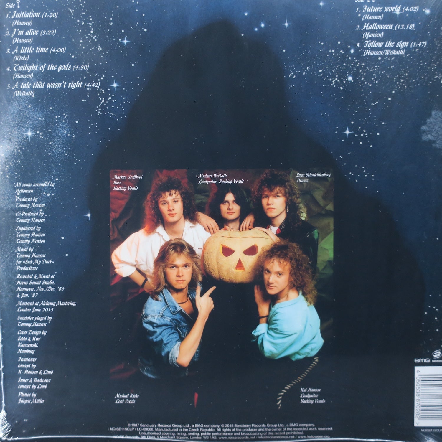 Helloween 'Keeper Of The Seven Keys: Pt. 1' Limited Edition Splatter Vinyl LP (1987 Power Metal) - Perfect for Collectors & Music Enthusiasts