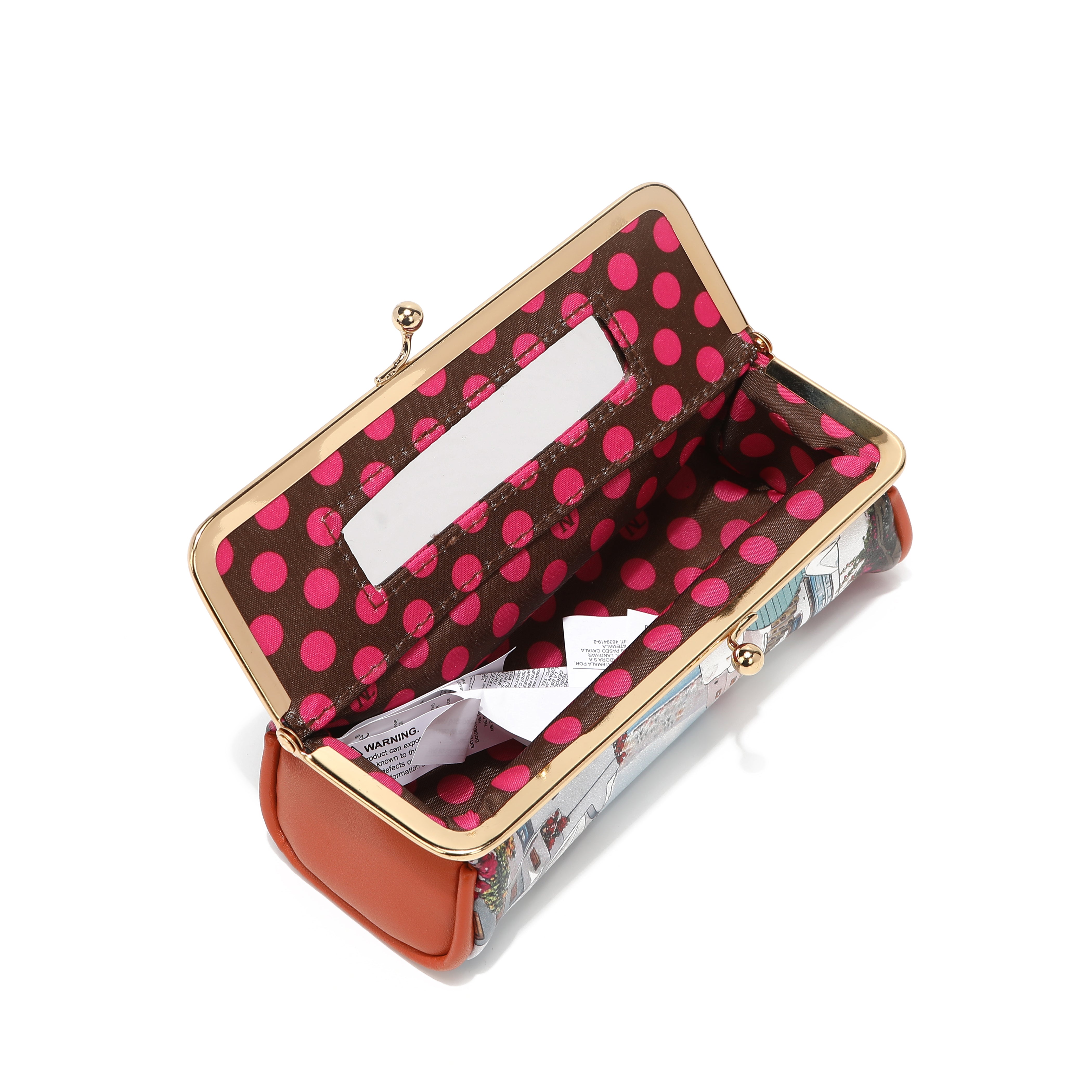 KISS LOCK MAKEUP CASE - Portable Cosmetic Organizer for Travel, Home & Professional Use | Waterproof Vanity Box with Mirror for Makeup Brushes & Beauty Essentials