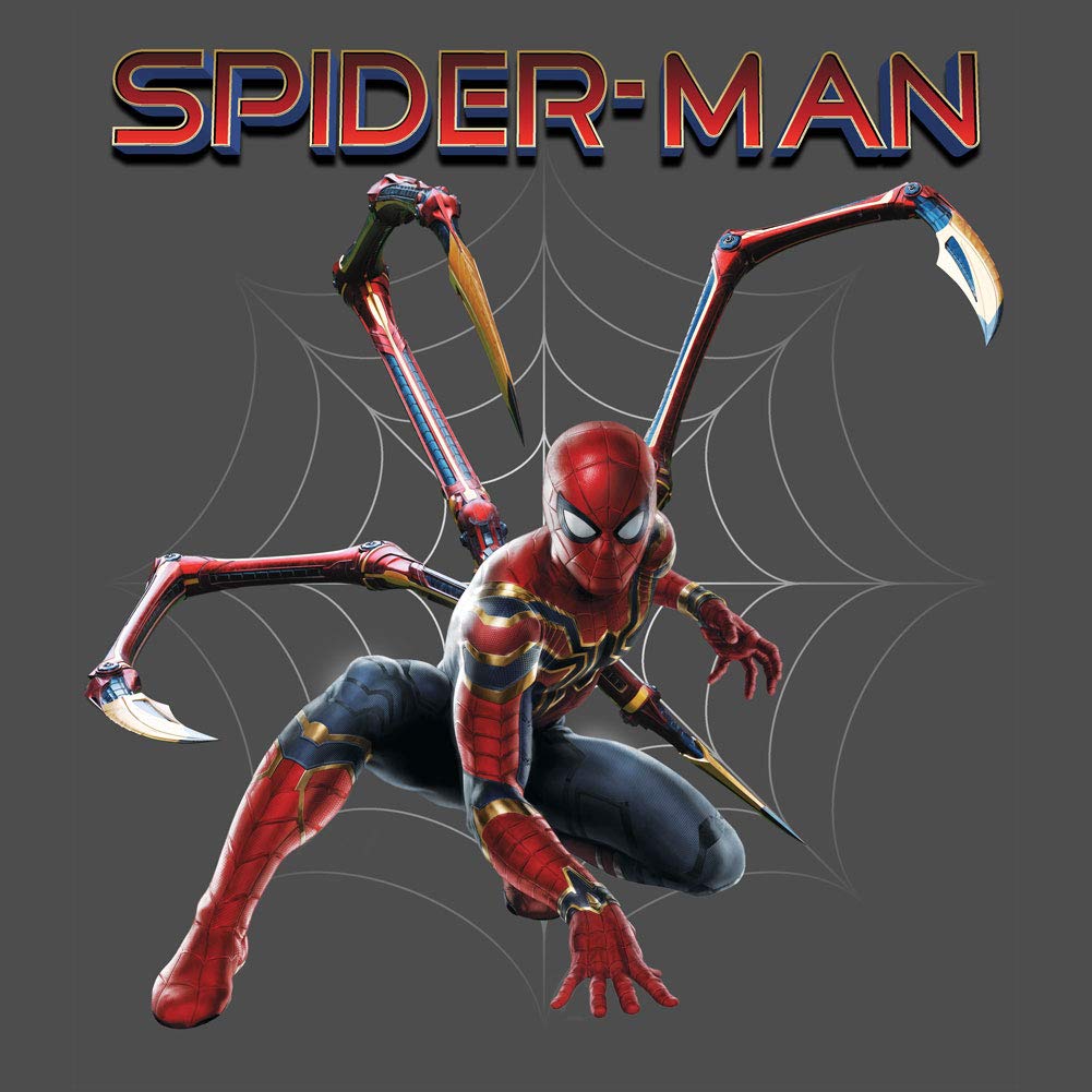 Avengers: Endgame Iron Spider Fitted Jersey Tee - Marvel Superhero Graphic T-Shirt for Men & Women - Perfect for Cosplay, Comic Con & Everyday Wear