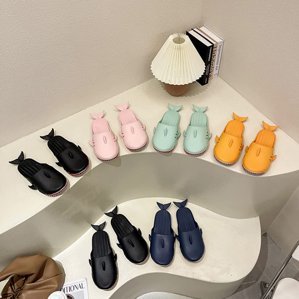 Funny Shark Slippers for Men & Women - Soft Comfortable Beach Shoes for Summer Parties, Poolside Lounging and Cosplay Costume Accessories