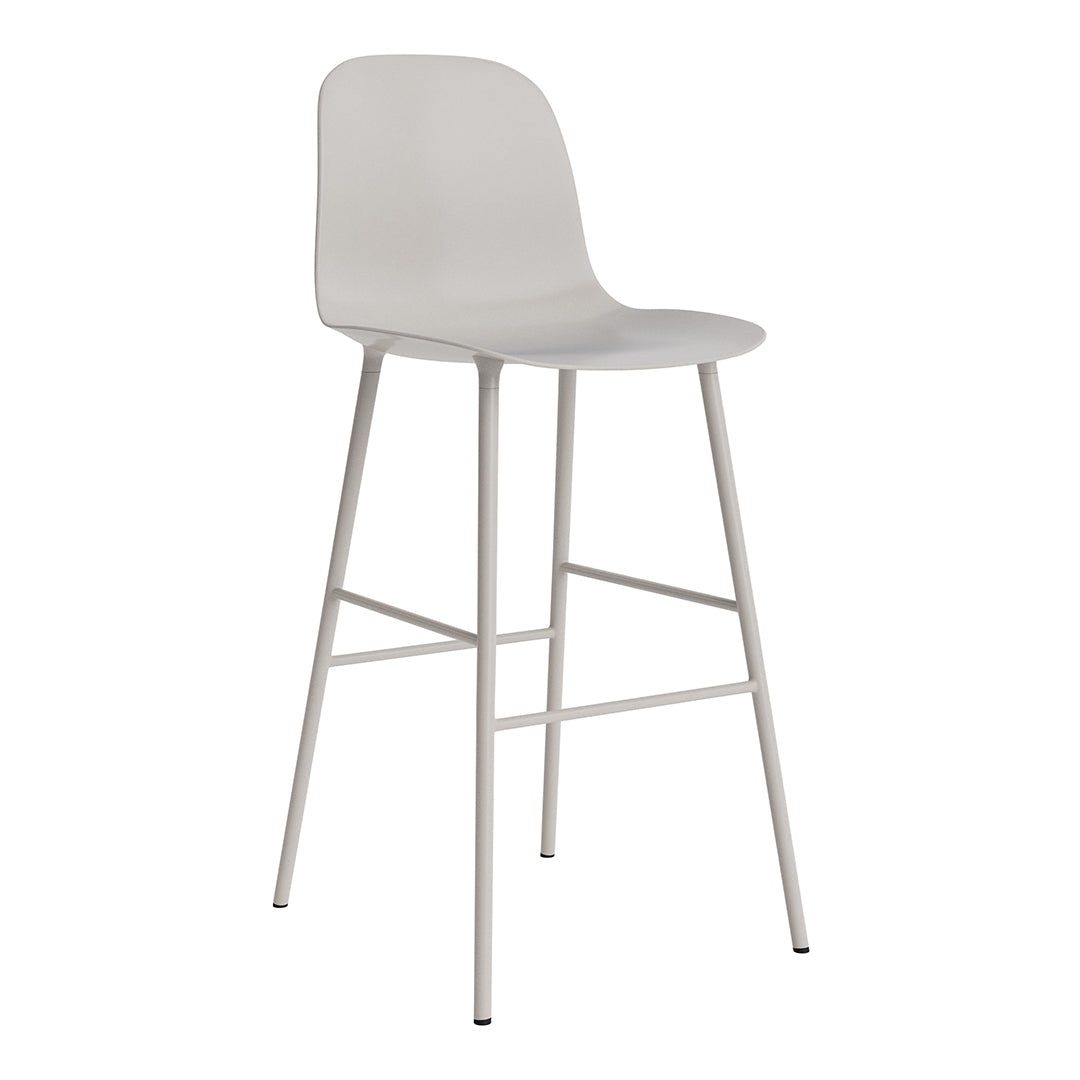 Simon Legald Form Bar Chair by Normann Copenhagen - Modern Scandinavian Bar Stool for Kitchen, Dining & Home Decor