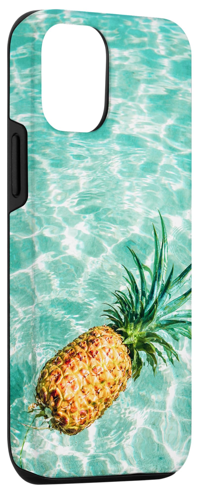 Premium Pineapple Waterproof Case for iPhone 12/12 Pro - Shockproof Protective Cover for Swimming, Beach & Outdoor Activities