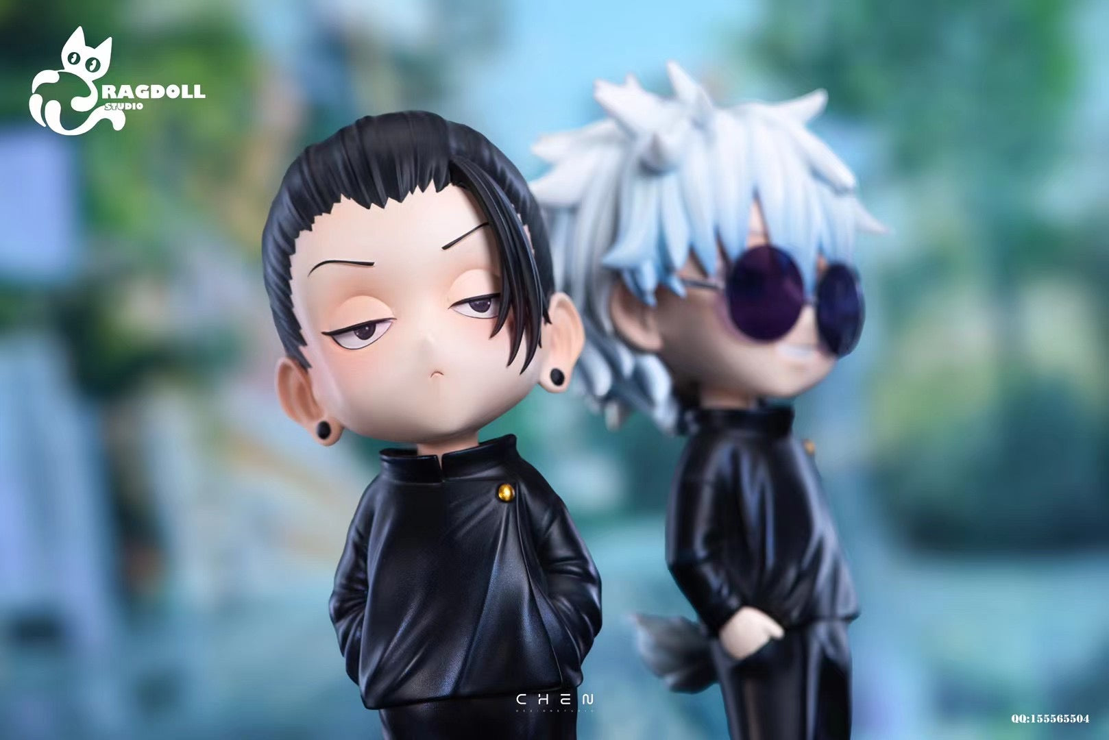 Ragdoll Studio Jujutsu Kaisen Satoru Gojo & Suguru Geto Anime Action Figures - Official JJK Collectible Dolls for Fans, Anime Room Decor, and Cosplay Props