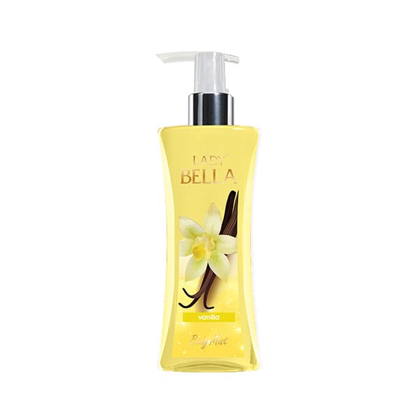 Lady Bella Vanilla Body Lotion - Moisturizing & Nourishing Skin Care for Women - Perfect for Dry Skin, Daily Hydration & Relaxation After Shower