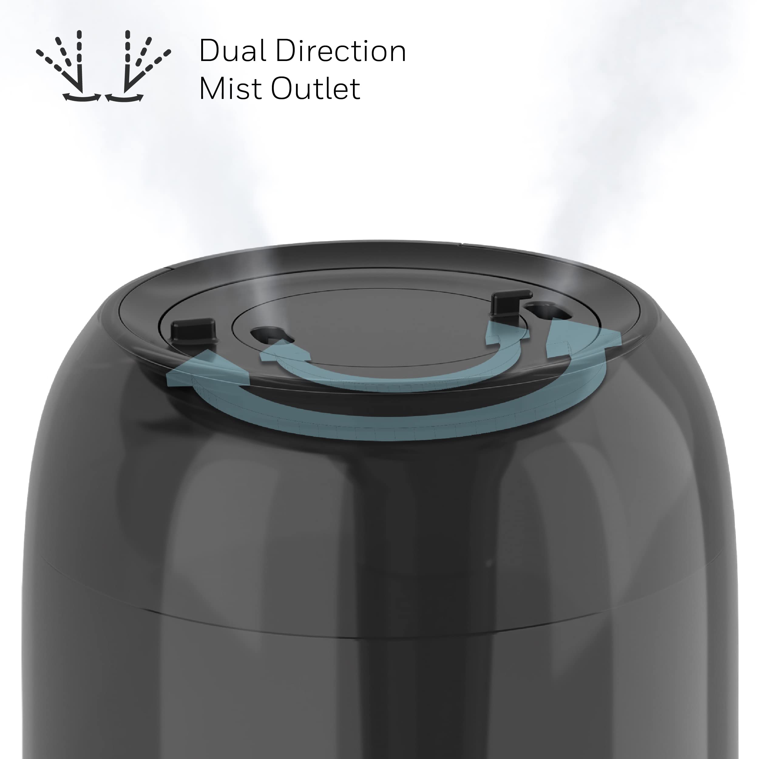 Honeywell Cool Mist Humidifier - Quiet, Filter-Free for Bedroom & Office