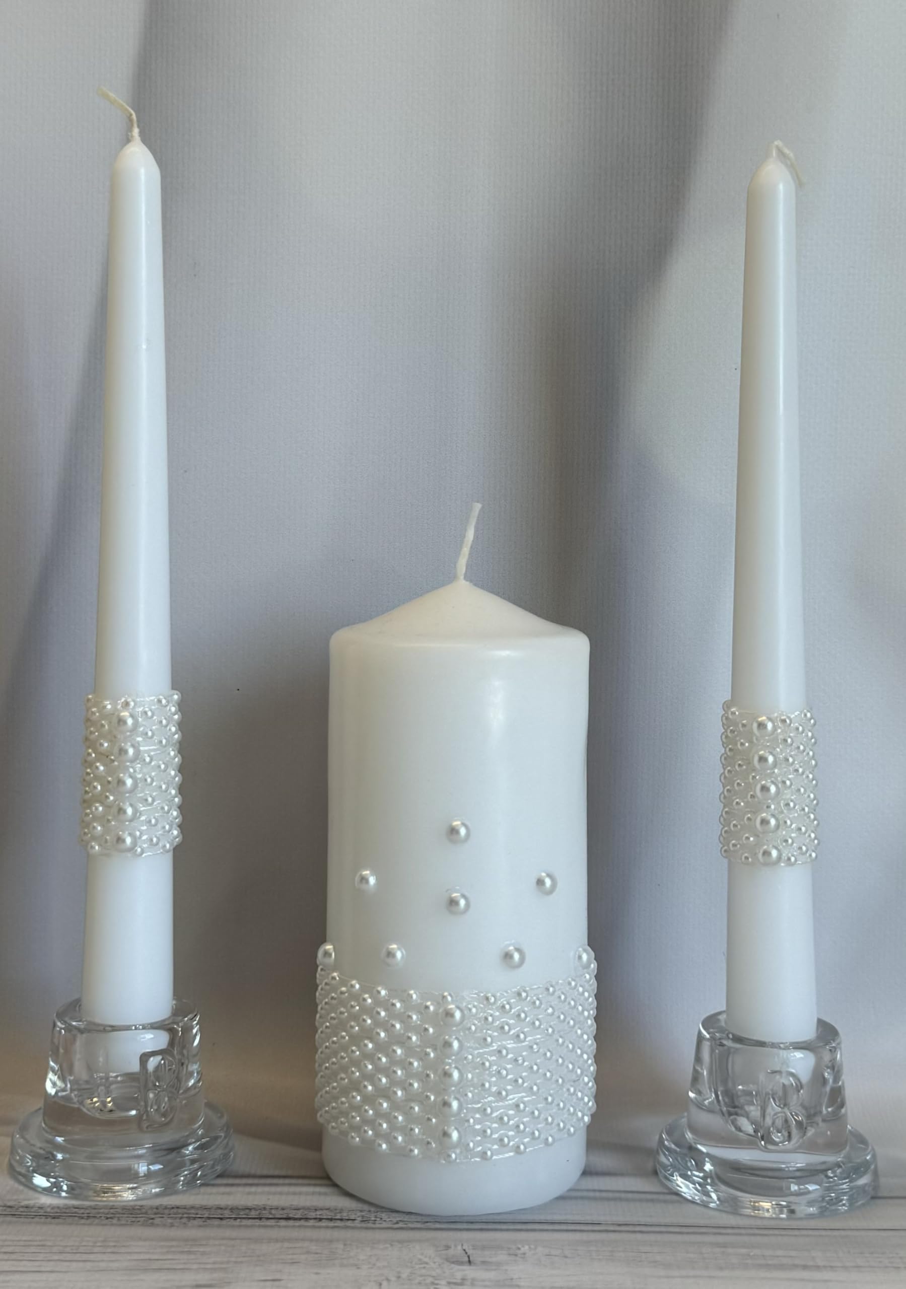 Unity Candle Set for Wedding Ceremony - 6