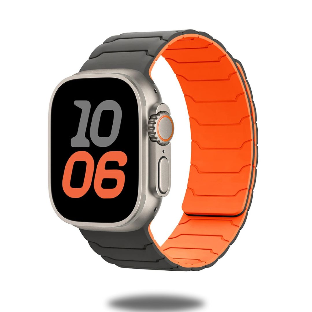 Dorb - Silicone Link Loop Strap for Keys, Badges & Accessories - Secure & Durable Organizer for Home, Office & Outdoor Use