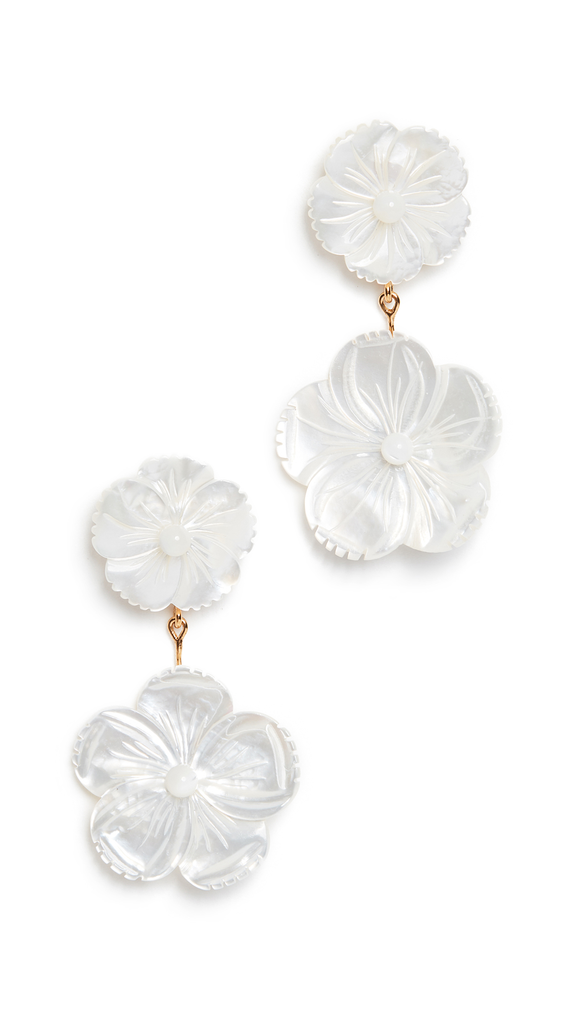 Jennifer Behr Women's Tessa Earrings - Elegant Gold-Plated Hoop Earrings for Women, Perfect for Weddings, Parties & Everyday Wear