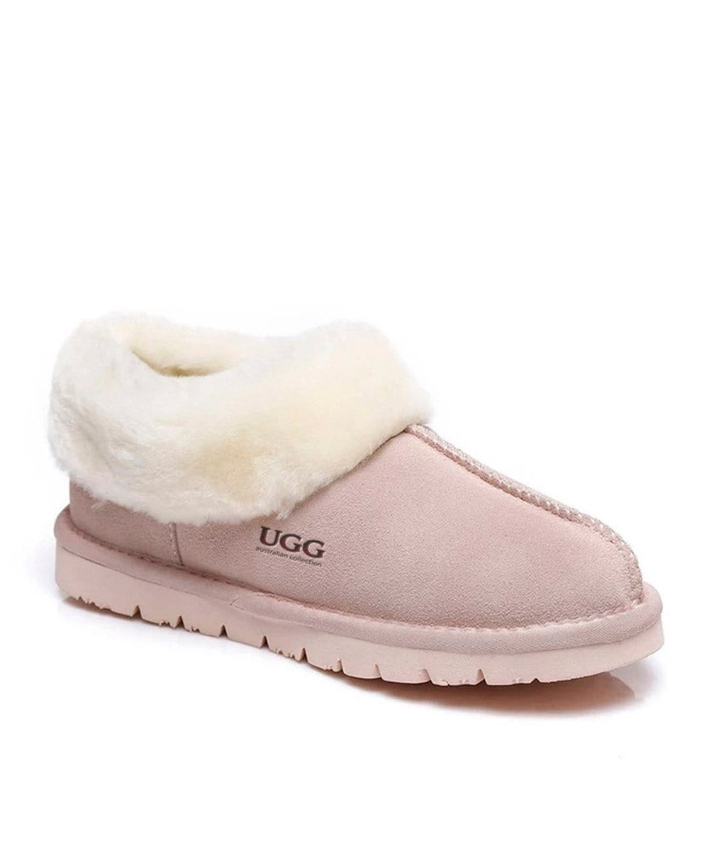 Men's UGG Homely Slippers - Cozy Indoor House Shoes with Soft Fleece Lining for Winter Comfort - Perfect for Lounging at Home, Relaxing by the Fireplace & Keeping Feet Warm