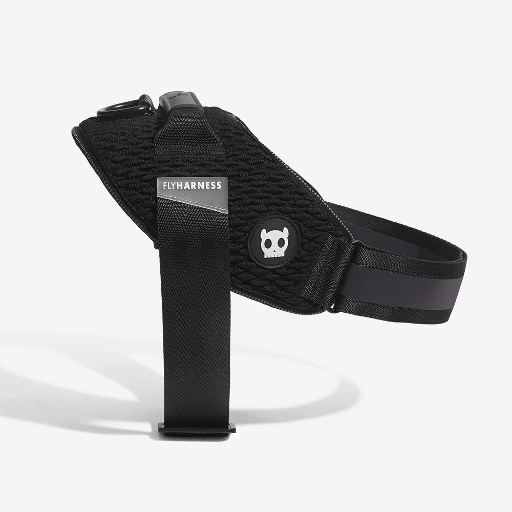 Gotham Dog Harness - FlyHarness by Zee.Dog - Adjustable & Reflective Pet Harness for Small, Medium & Large Dogs - Perfect for Walking, Running & Outdoor Adventures