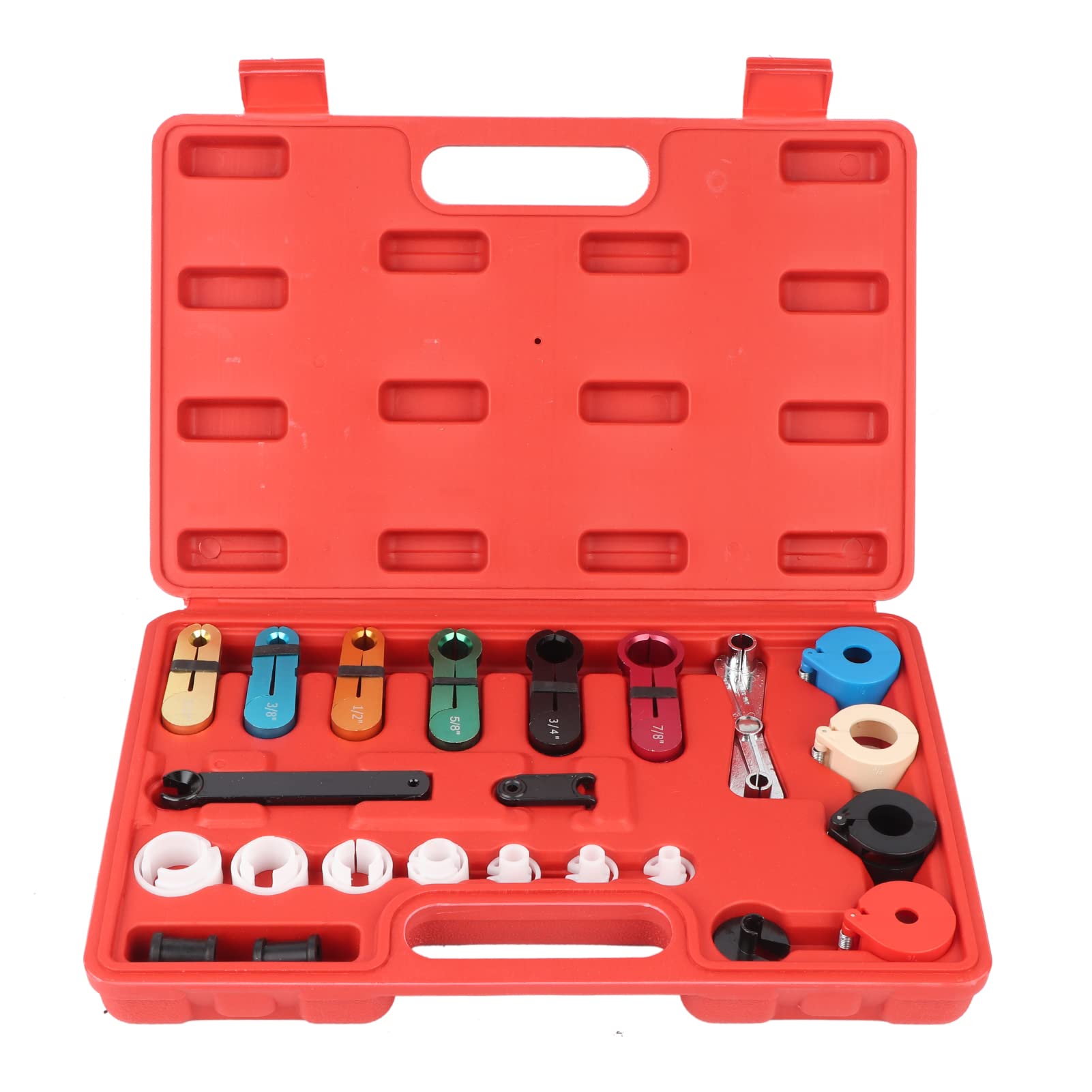 Fuel Transmission Line Cooler Quick Disconnect Tool Kit - Automotive A/C & Fuel Pipe Disassembly Set - Compatible with Ford/Vauxhall - Ideal for Engine Maintenance & Repair
