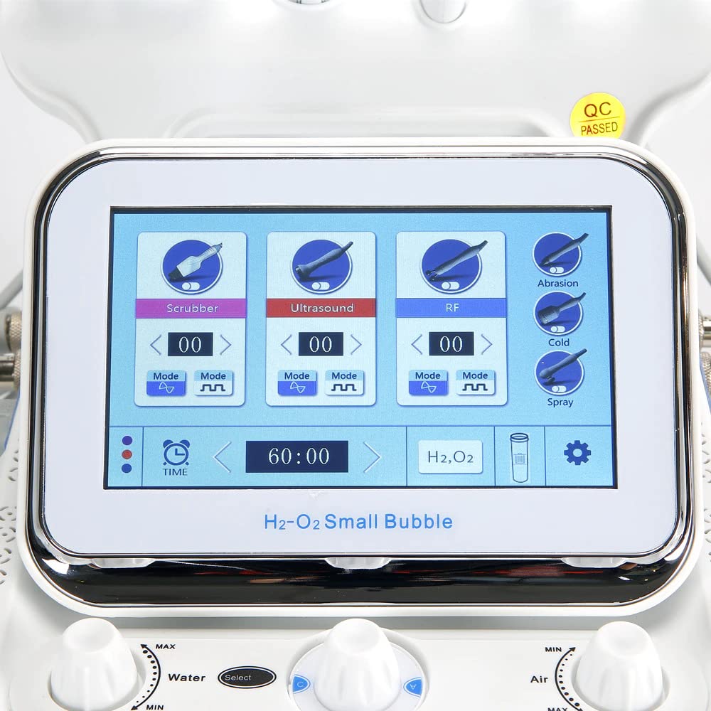 Portable Hydrogen Oxygen Bubble Facial Machine - Professional Skin Care Device for Deep Cleansing & Hydration | At-Home Spa & Salon Treatment