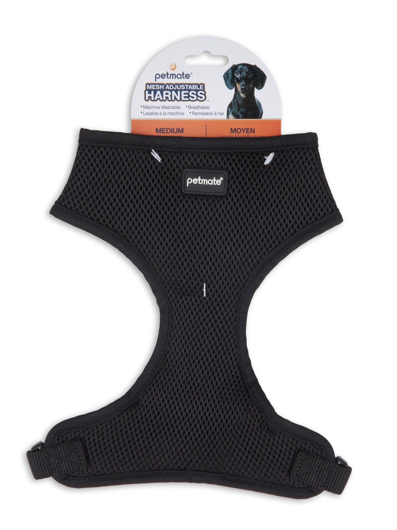 Petmate 11272 Adjustable Dog Harness for Small & Medium Dogs - Reflective & Padded Pet Supplies for Walking, Running & Outdoor Adventures