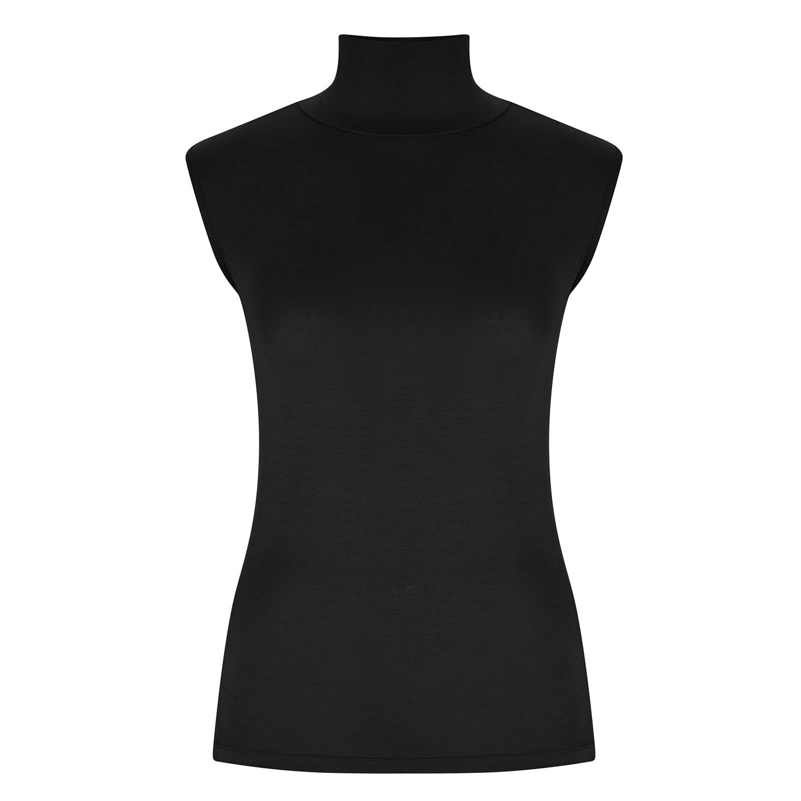 Binmer Women's Slim Fit Mock Turtle Neck Tank Tops - Sleeveless Summer Cami Vest for Casual & Business Wear - Perfect for Office, Work, and Everyday Outfits