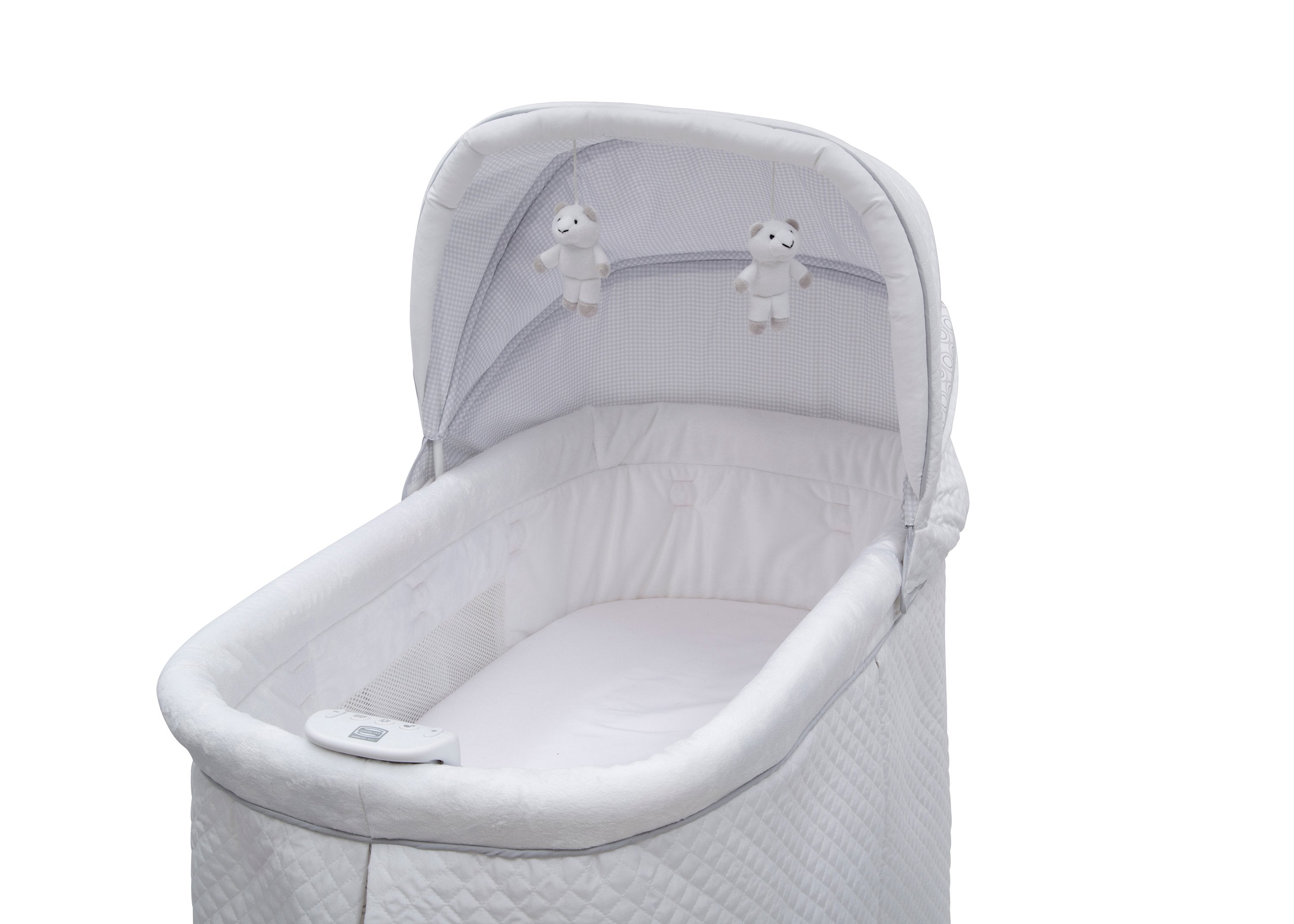 Beautyrest™ Silent Auto Gliding Lux Bassinet - Premium Baby Crib with Soothing Motion & Noise Reduction | Perfect for Nursery, Bedroom & Travel | Gentle Sleep Solution for Newborns & Infants
