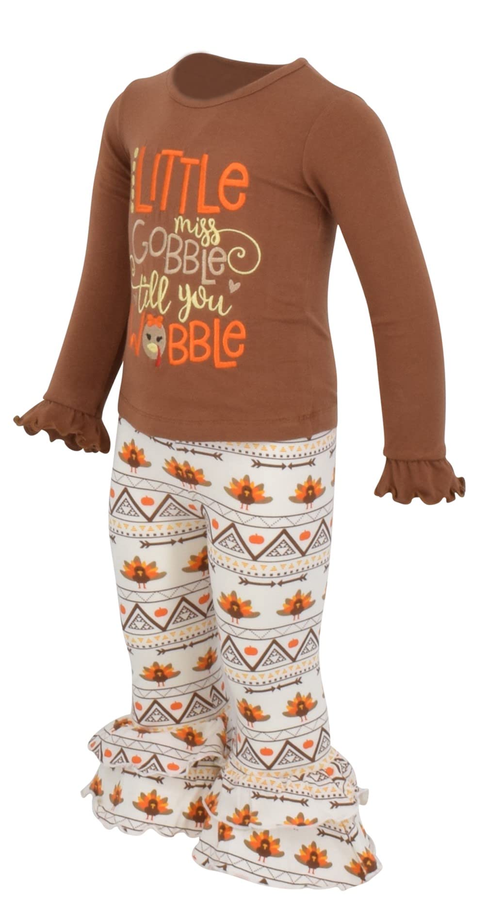 2-Piece Baby Girl Outfit - Ruffle Leggings & Long Sleeve Shirt for Toddlers | Playtime & Photo Shoots