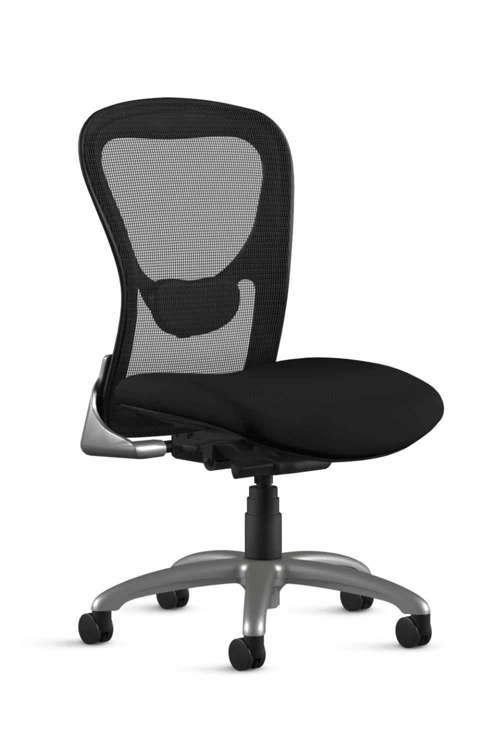 9 to 5 STRATA Mid Back Task Chair (1560) - Ergonomic Office Chair for Home & Work, Adjustable Height & Lumbar Support - Perfect for Desk Work, Gaming & Study