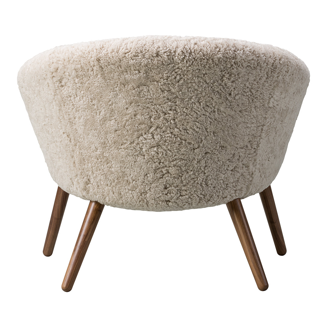 Comfortable Ditzel Lounge Chair - Upholstered Modern Accent Chair for Living Room, Bedroom & Office - Perfect for Relaxing and Reading