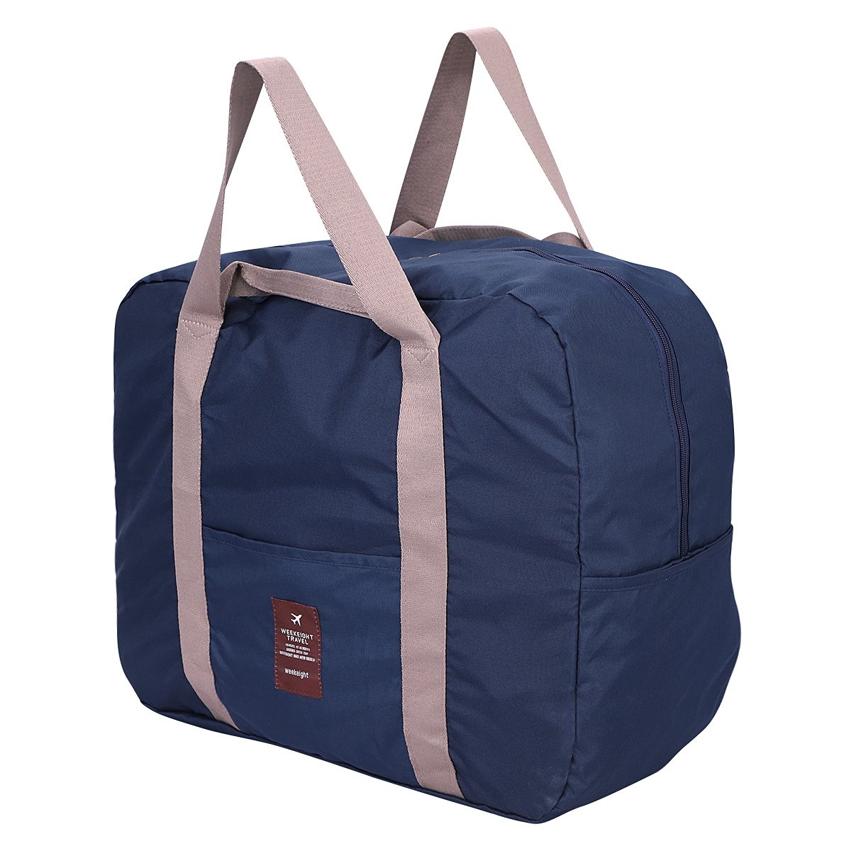 Foldable Travel Duffel Bag - Large Capacity Water-Resistant Unisex Carry-On Luggage with Compartments | Lightweight Collapsible Gym & Sports Tote for Travel, Workout, Weekend Getaways & Outdoor Adventures