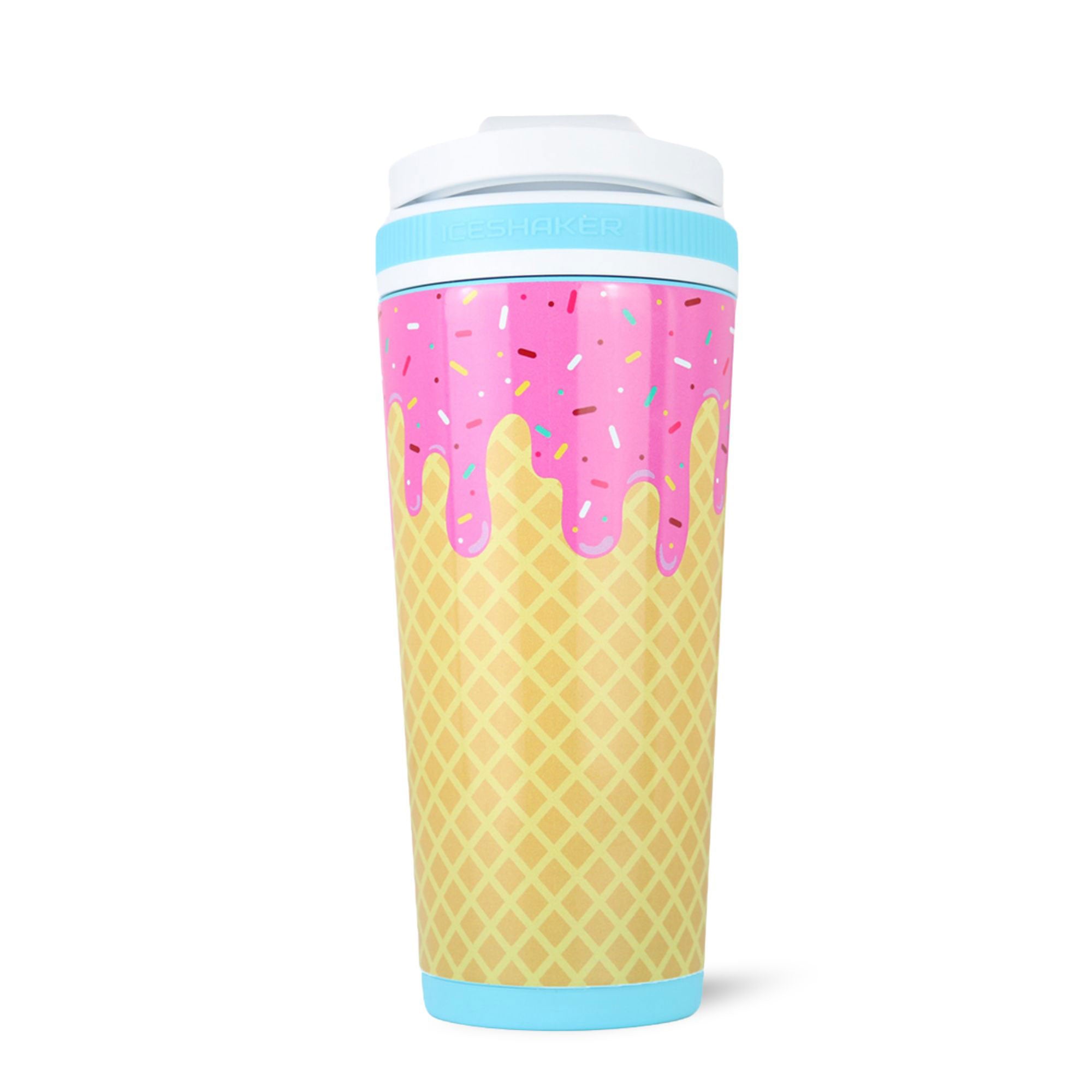 4D Series 26oz Ice Shaker Bottle - Leak Proof Protein Shaker with OG Drip Design - Perfect for Gym, Workouts & Post-Training Recovery