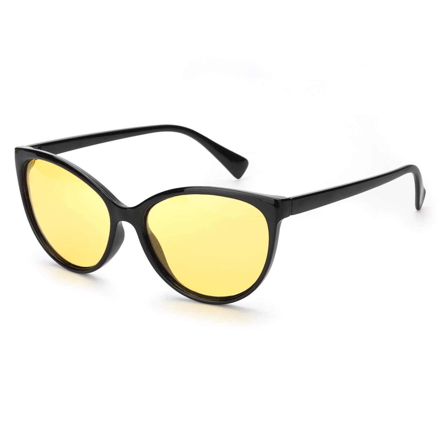 TJUTR Polarized Night Vision Glasses for Women - Anti-Glare Night Driving Glasses with UV Protection - Perfect for Nighttime Driving, Cycling & Outdoor Activities