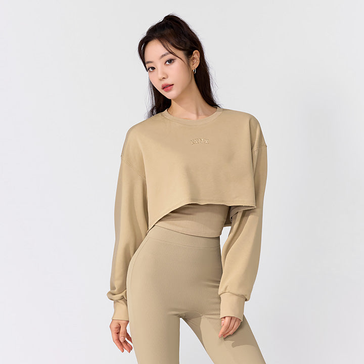 Soft Cotton Daily Crop Top - Comfortable & Breathable Women's Shirt for Casual Wear, Yoga, and Summer Outfits