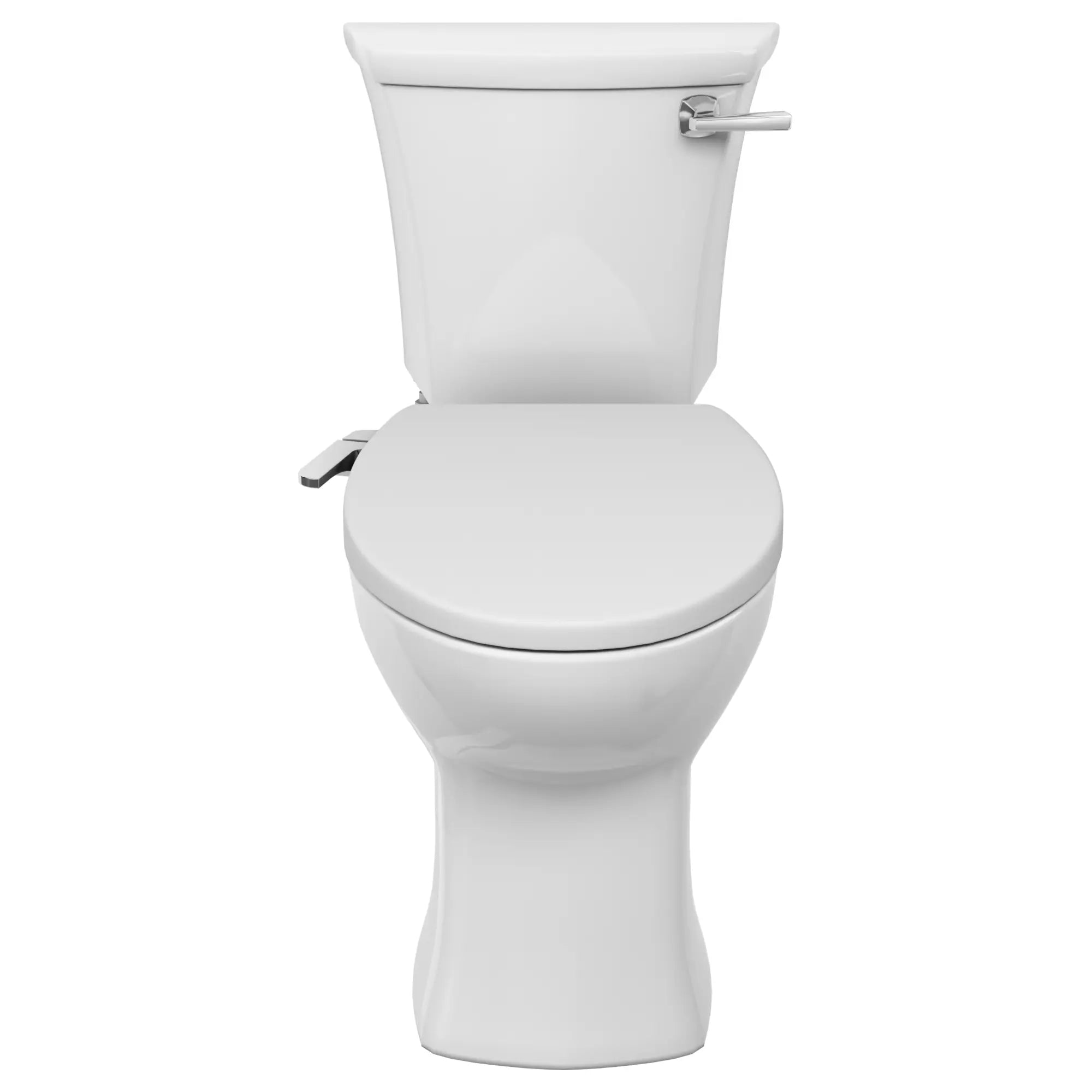 Edgemere® Two-Piece 1.28 GPF/4.8 LPF Elongated Right-Hand Trip Lever Toilet with AquaWash® Slim Non-Electric Bidet Seat - Water Saving, Comfort Height, Easy Installation for Modern Bathrooms