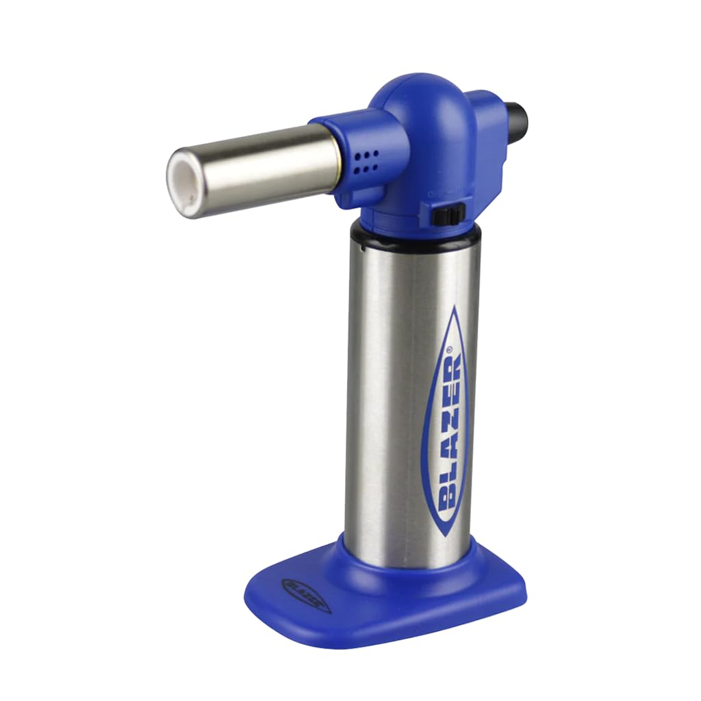 Blazer 189-8020 Big Buddy Turbo Torch - Red & Stainless Steel Propane Torch for Welding, Soldering & DIY Projects