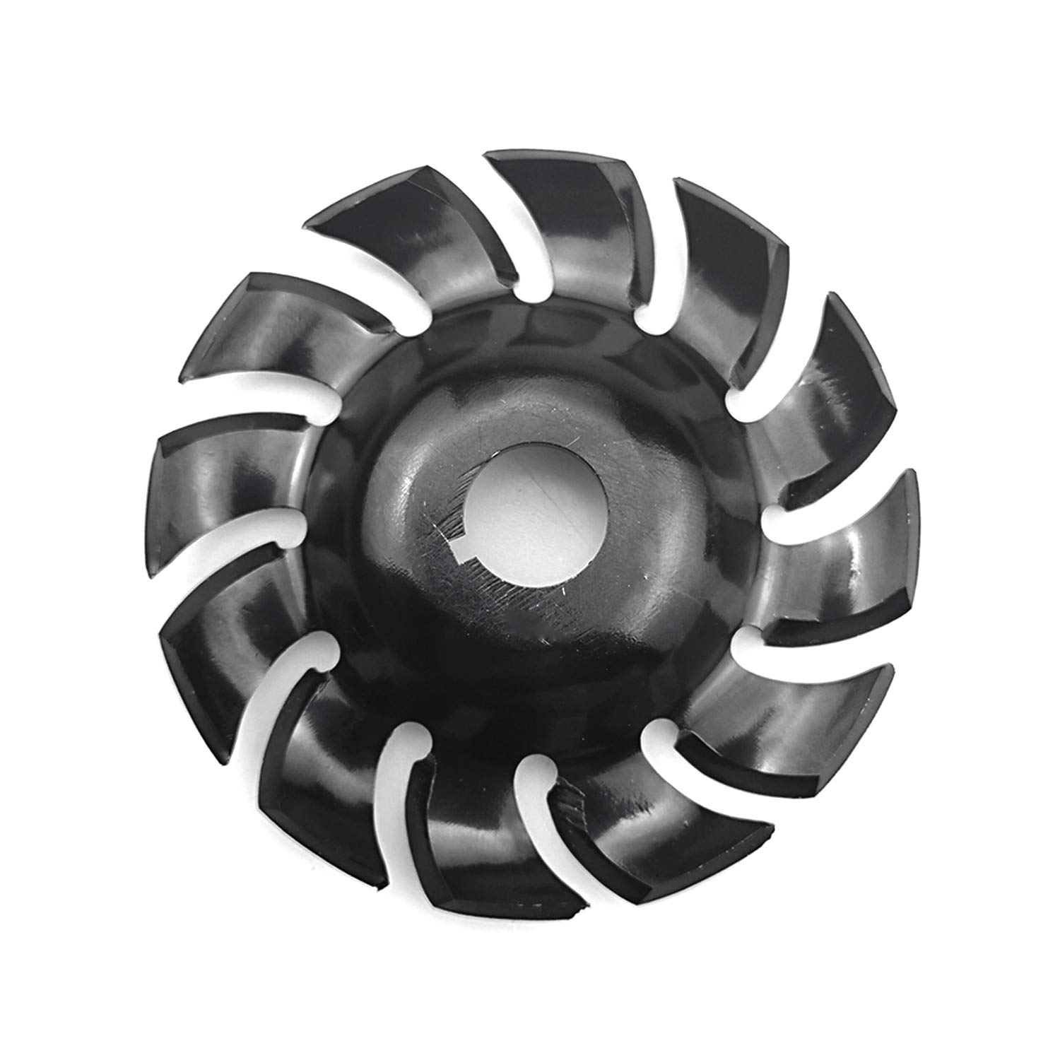 Hot Manganese Steel 16mm Bore 90mm 12 Teeth Wood Carving Disc for 100/115 Angle Grinder - Perfect for Woodworking, DIY Projects & Furniture Shaping