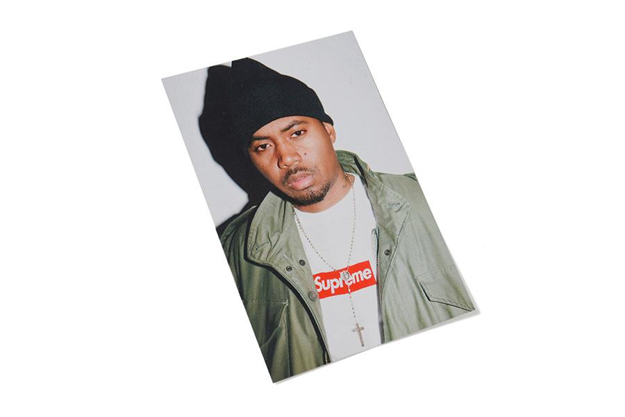 Supreme Nas Sticker - Hip Hop Decal for Laptops, Phones & Skateboards - Perfect for Music Fans & Streetwear Enthusiasts