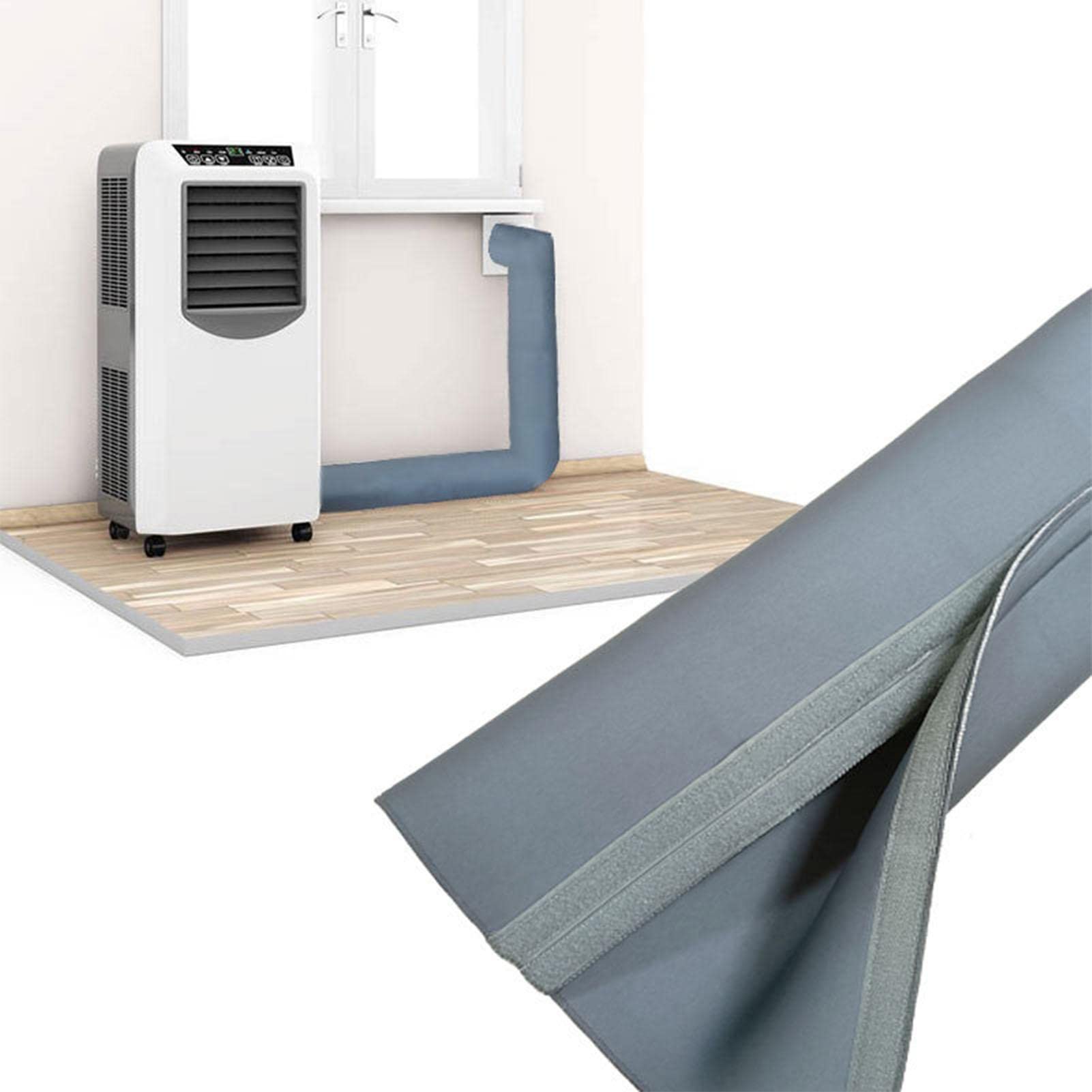 Universal Insulated AC Hose Cover for Portable Air Conditioners - Easy Installation & Dust Protection