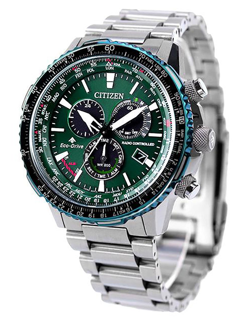 CITIZEN PROMASTER SKY CB5004-59W Men's Eco-Drive Watch with Japanese Movement - Perfect for Outdoor Adventures, Diving & Everyday Wear