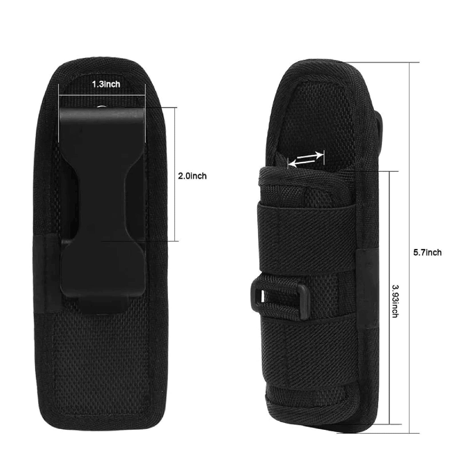 Super Bright 120,000 Lumen Tactical Flashlight with Holster - High Power Single Mode LED Flashlight for Security, Emergency, Camping & Outdoor Adventures