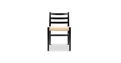 Ray Dining Chair 2.0 - Modern Wooden Dining Room Chair with Upholstered Seat - Perfect for Kitchen, Dining Room, and Home Office Use