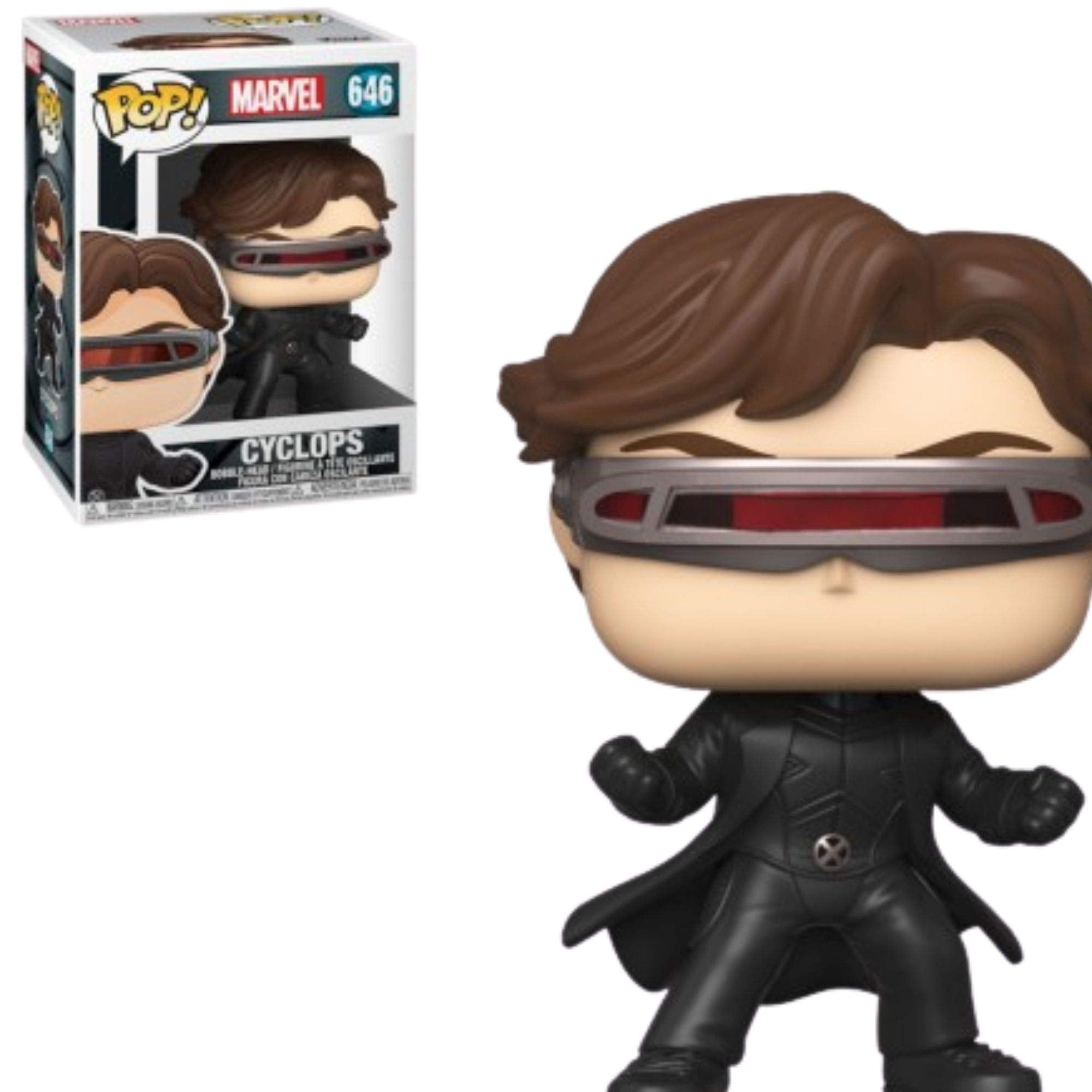 Cyclops Marvel X-Men #646 Funko Pop Vinyl Figure - Collectible Action Figure for Superhero Fans & Comic Book Lovers - Perfect for Display, Gifts, and Marvel Collections