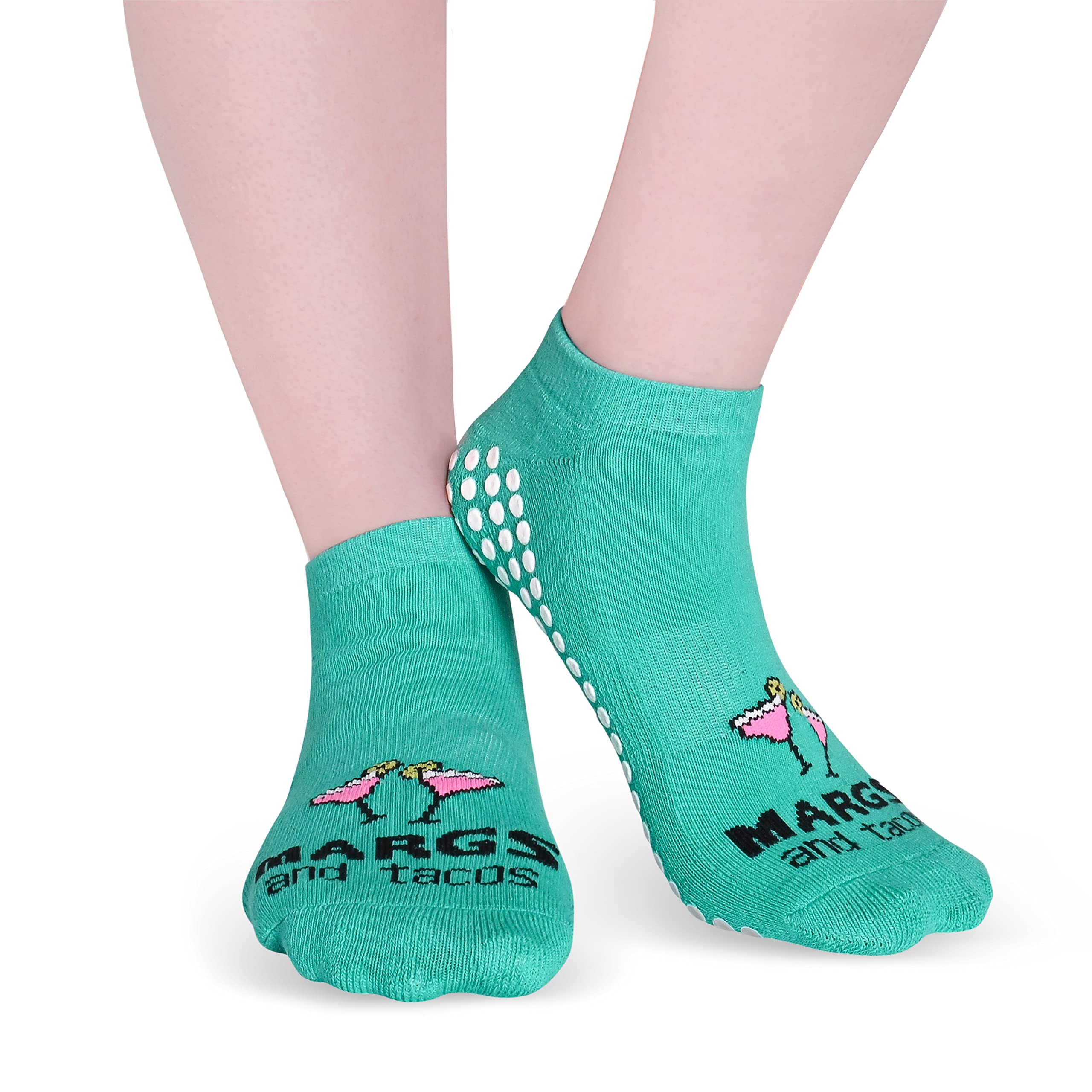 Non-Slip Sticky Grip Socks for Women - Perfect for Barre, Pilates, Lagree, Yoga & Dance - Stay Secure During Workouts & Studio Sessions