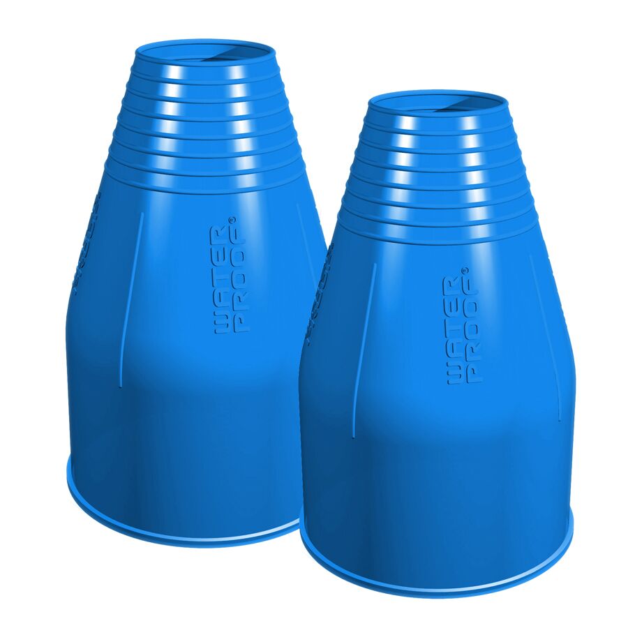 Waterproof Silicone Wrist Seal Pair - Durable & Comfortable for Swimming, Surfing & Water Sports