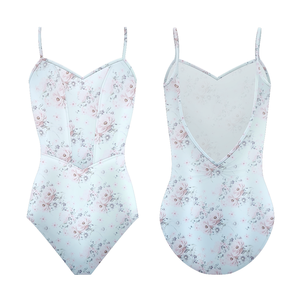 Jardin Girls Leotard - Ballet Dance Leotard for Kids & Toddlers - Stretchy Soft Comfortable Dancewear - Perfect for Ballet Class, Recital & Performance