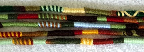 Handmade Earth Tone Hippie Hair Extension Wrap - Single Dreadlock Accessory for Braids & Curls | Natural Hair Fall Protection | Boho Festival & Everyday Style