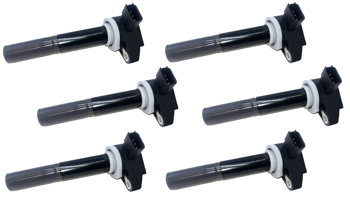 High-Performance Ignition Coils for Mercury Outboard 200 250 300 350 Pro Verado 4-Stroke Engines - 6 Pack Replacement Part (339-880615T01) - Perfect for Marine Boating, Fishing & Water Sports
