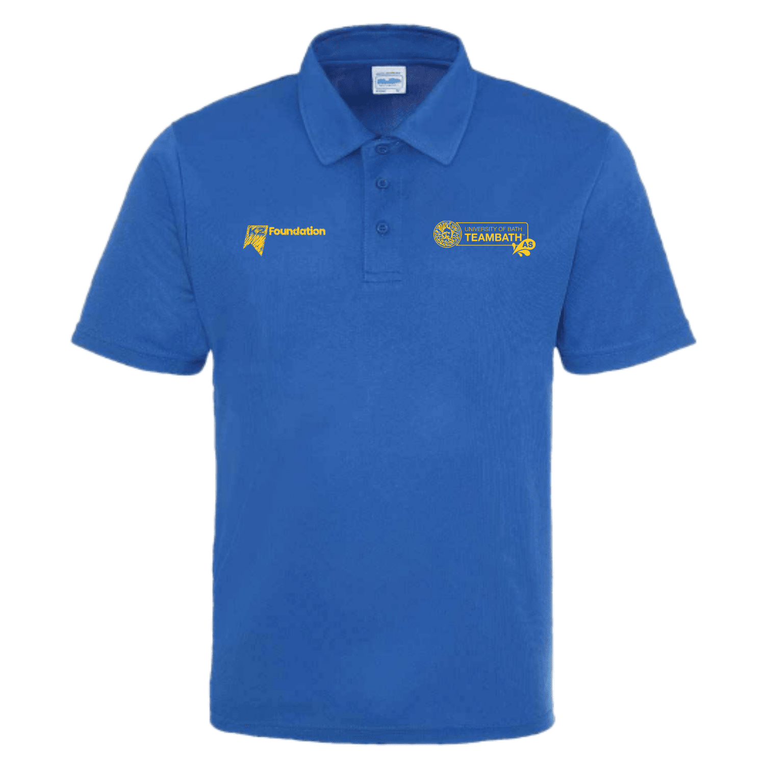 Team Bath AS Performance Swimming Polo Shirt - Men's Quick Dry Swim Shirt for Competition & Training - Perfect for Pool, Beach & Water Sports