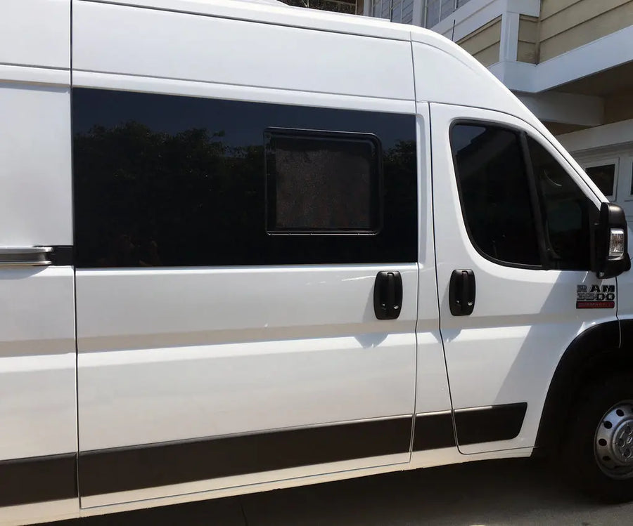 VWD Ram ProMaster Van Slider Window Replacement for 2014-2023 Models - Passenger Side Sliding Door (DTRAM017 INT) - Perfect for Cargo Vans, Delivery Vehicles & RV Conversions