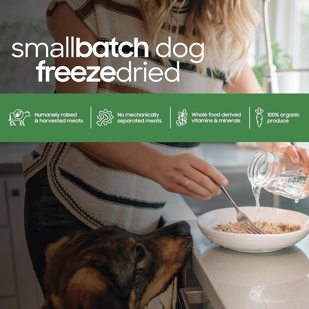 Premium Freeze-Dried Humanely Raised Lamb Dog Food - Grain-Free, High-Protein Natural Treat for Small & Large Dogs - Perfect for Training, Travel & Outdoor Adventures