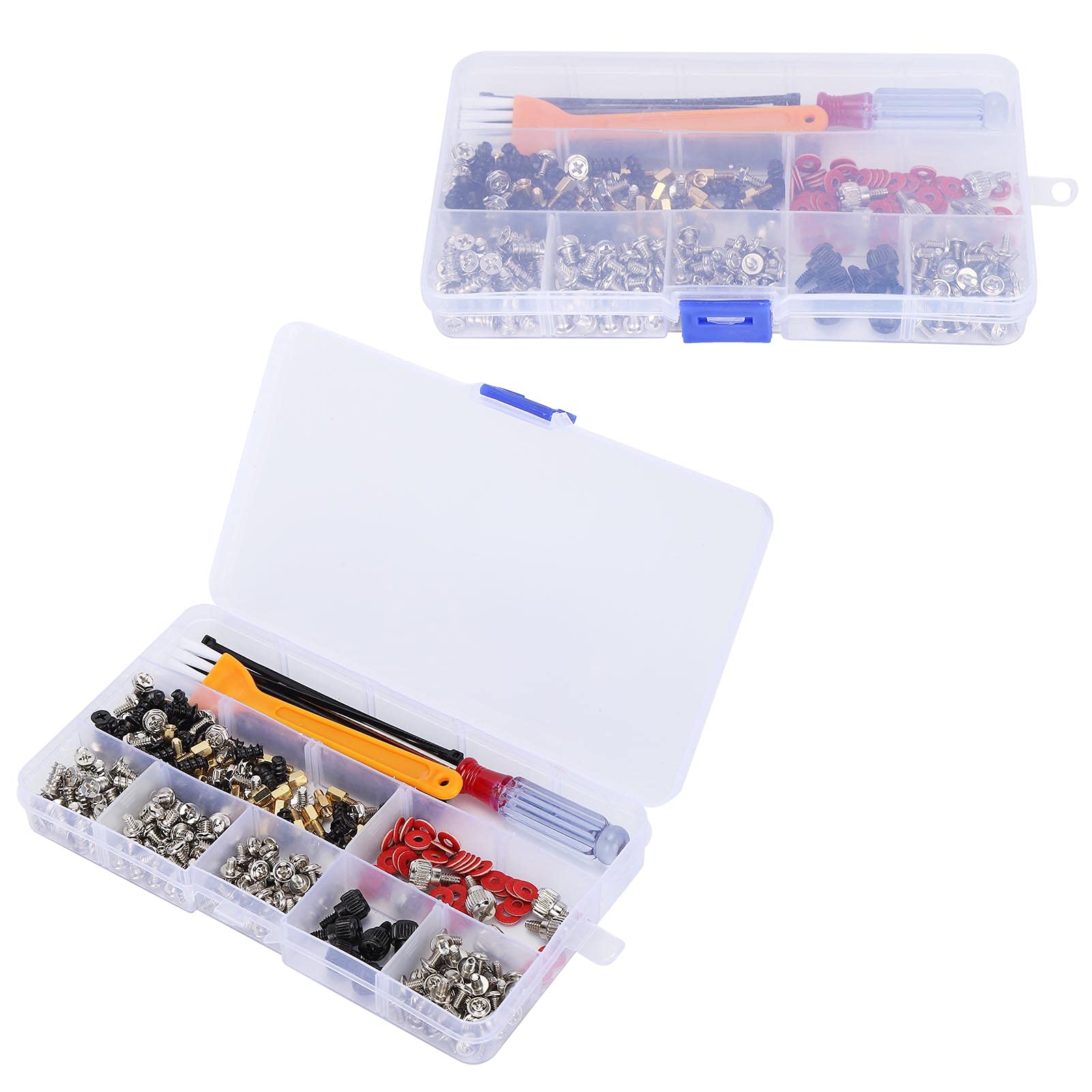 Premium Metal Computer Screw Kit - 120pcs PC/Laptop Repair Screws Set for Motherboard, SSD, HDD Installation - Durable Stainless Steel Hardware for Home & Office Computer Maintenance & DIY Projects